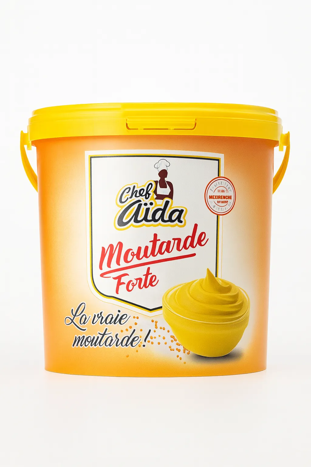 moutarde chef aida 5kg - Epicerie Salée-Cuisine| Supermarche Dakar-Senegal